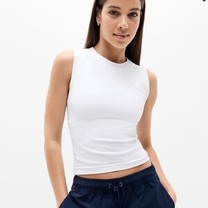 NWT Athleta Renew Seamless Muscle Tank Size S In White